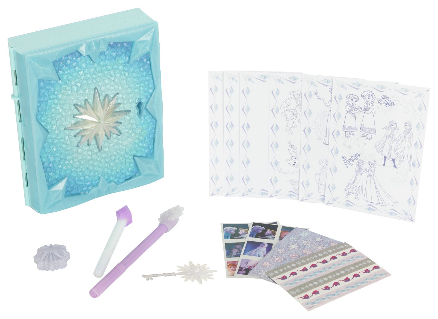 Frozen Lights and Sound Icy Magic Journal 