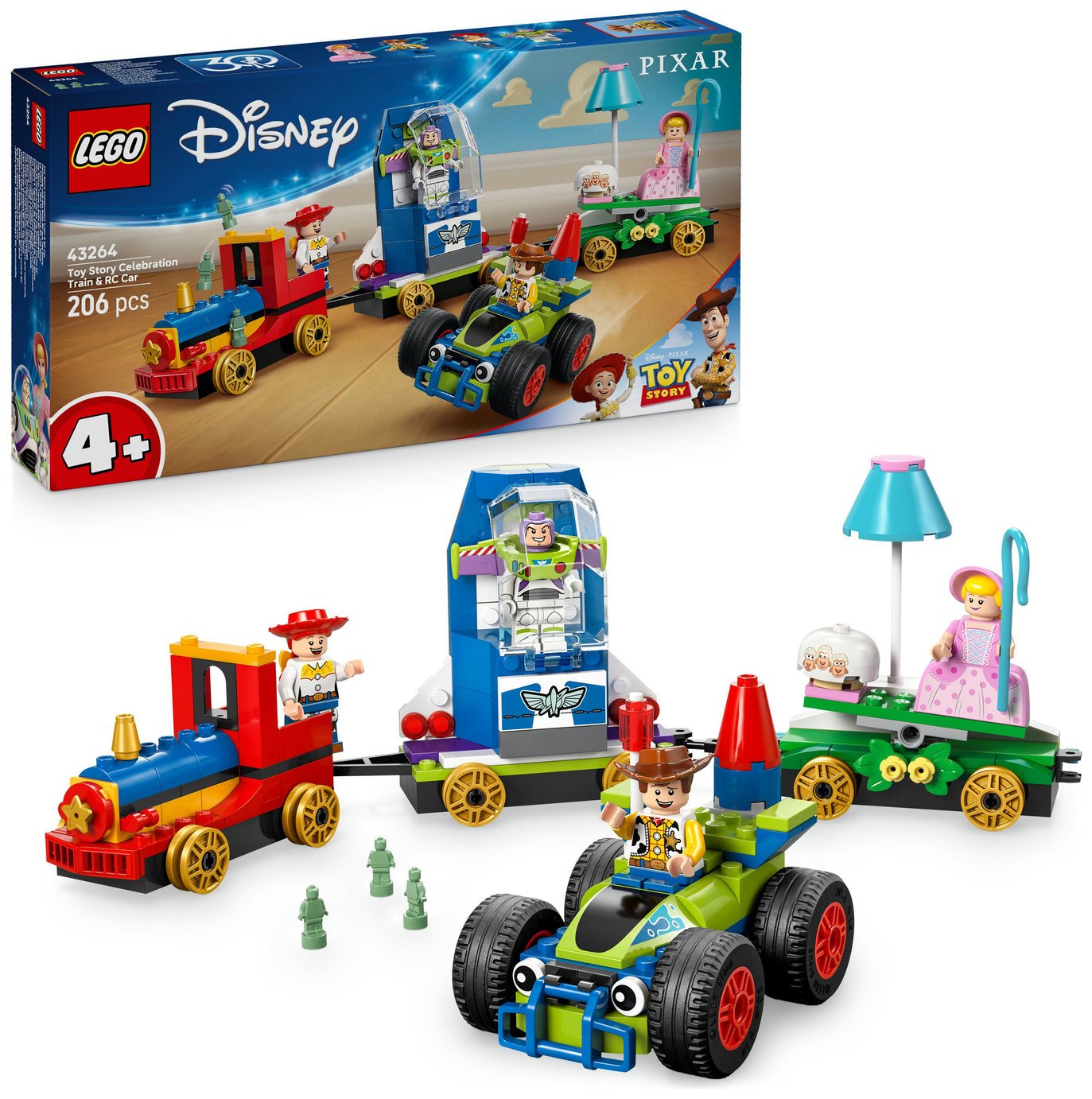 LEGO Disney Pixar Toy Story Celebration Train &amp; RC Car 43264
