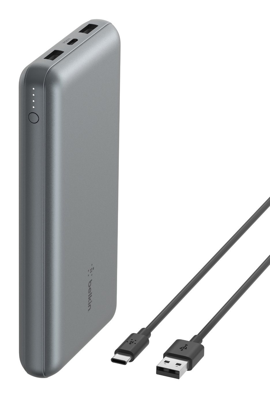 Belkin 15W 20000mAh Portable Power Bank - Space Grey