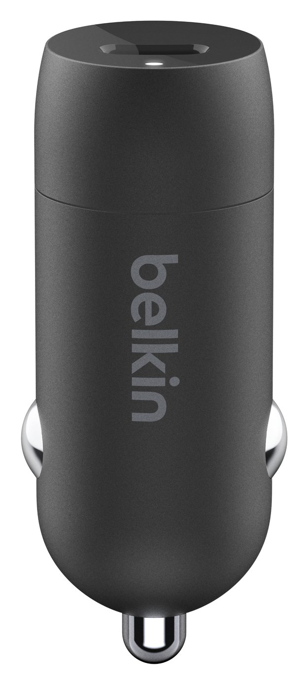 Belkin 30W USB-C Car Charger - Black