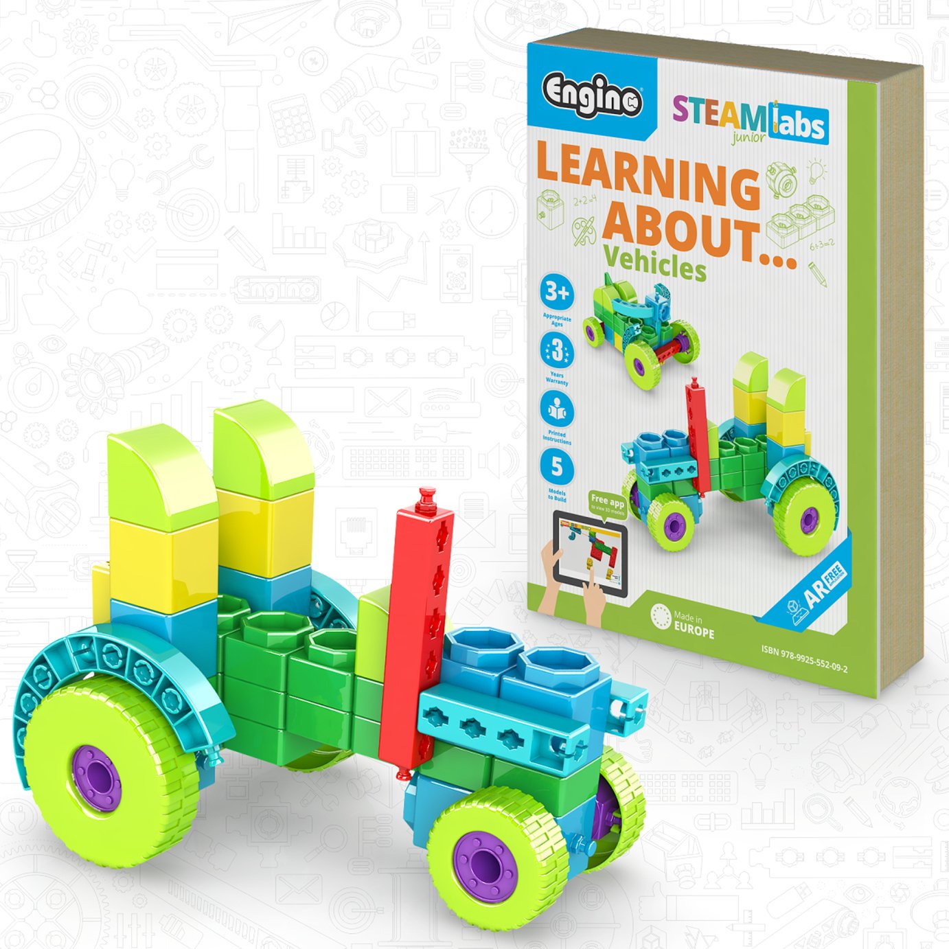 Engino Steam Labs Junior Learning About Vehicles