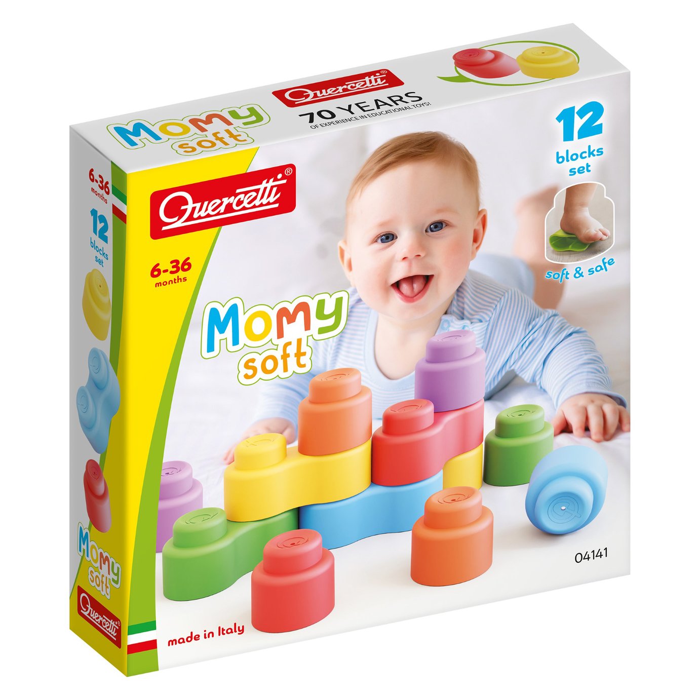 Quercetti Momy Soft 12 Blocks