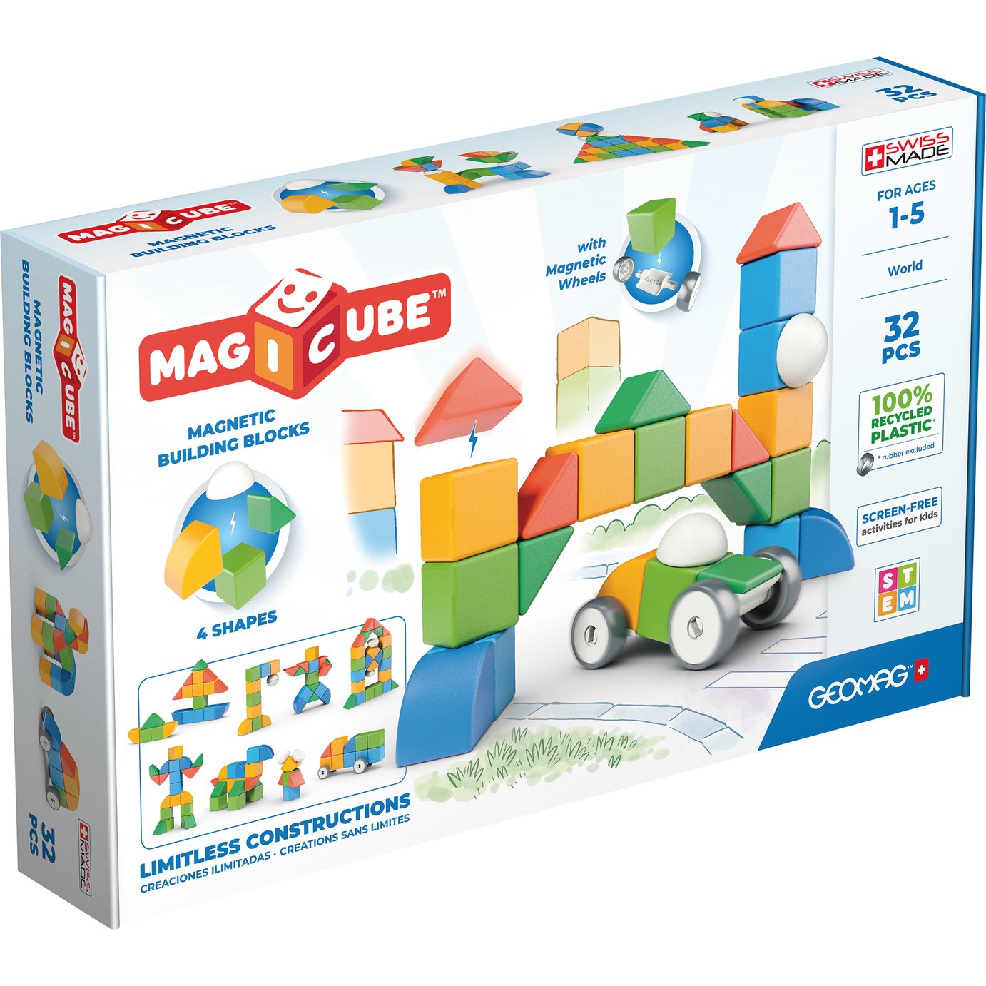 Geomag Magicube Shapes 32 Pieces