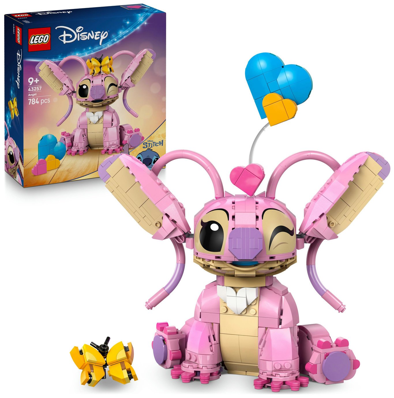 LEGO Disney Angel, Lilo &amp; Stitch Building Toy Set 43257
