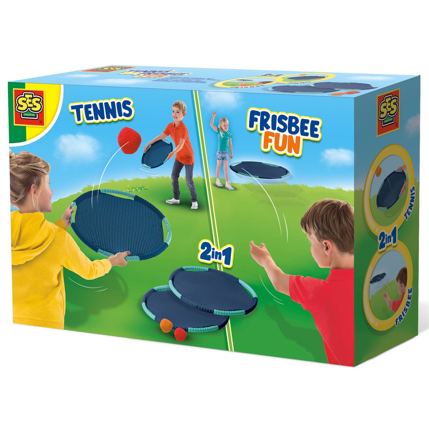 SES Creative Tennis and Frisbee Fun