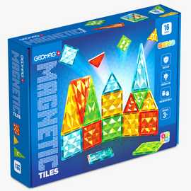 Geomag Magnetic Tiles Gems 16 pieces