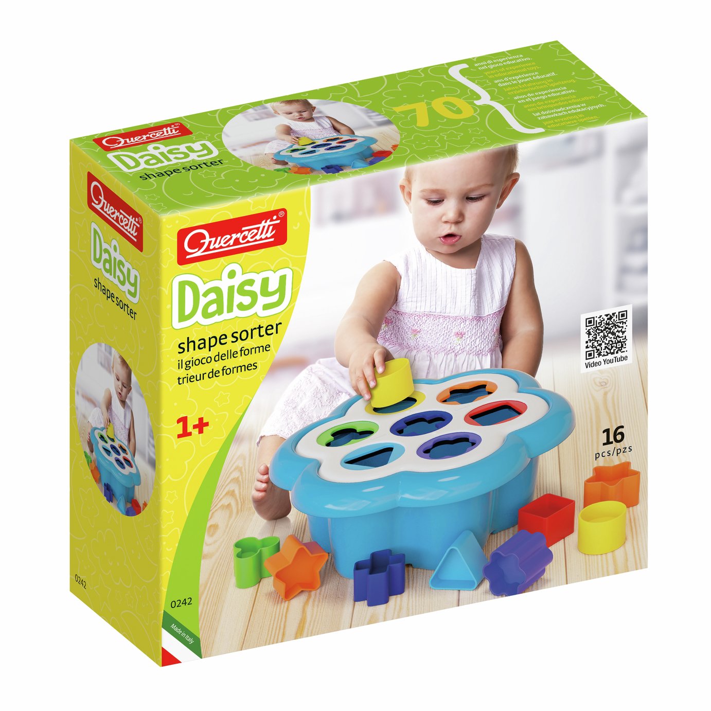 Quercetti Daisy Shape Sorter