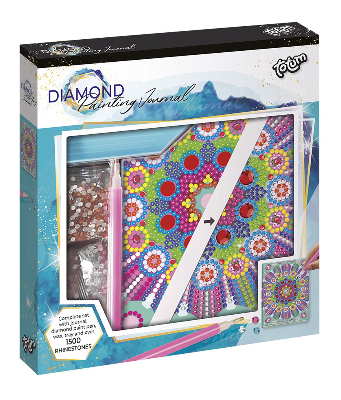 Totum Diamond Paint Notebook Kaleidoscope Mandala