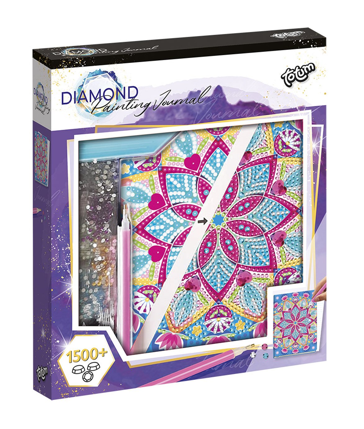 Totum Diamond Paint Notebook Mandala