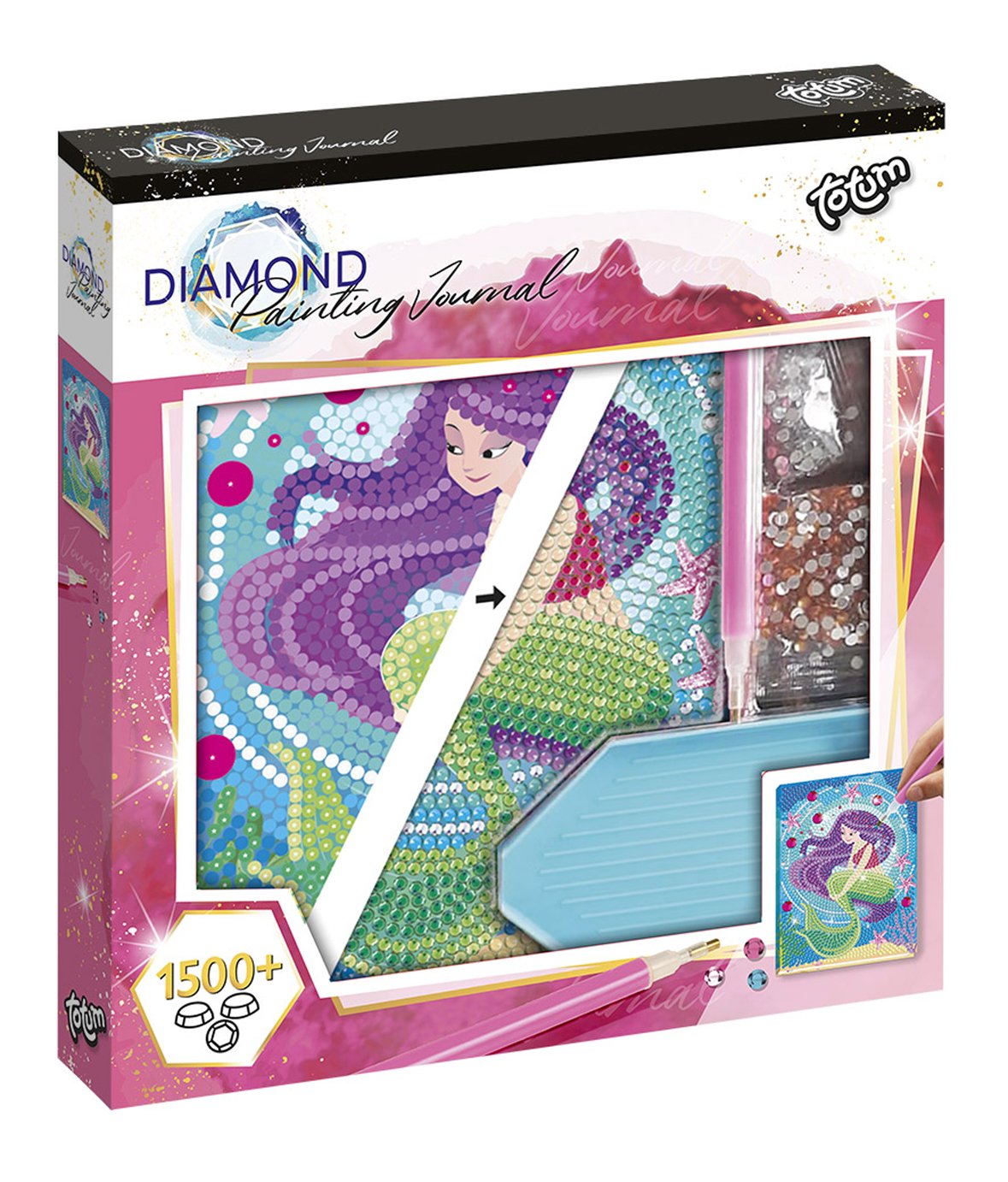 Totum Diamond Paint Notebook Mermaid