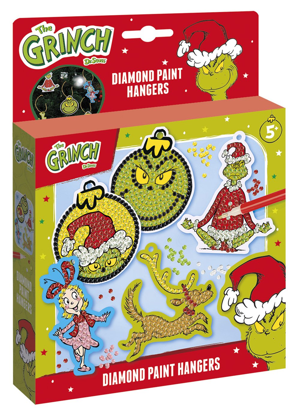 Totum The Grinch Diamond Paint Hangers