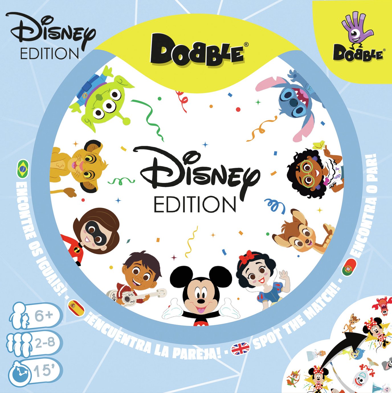 Dobble Zygomatic Disney Game