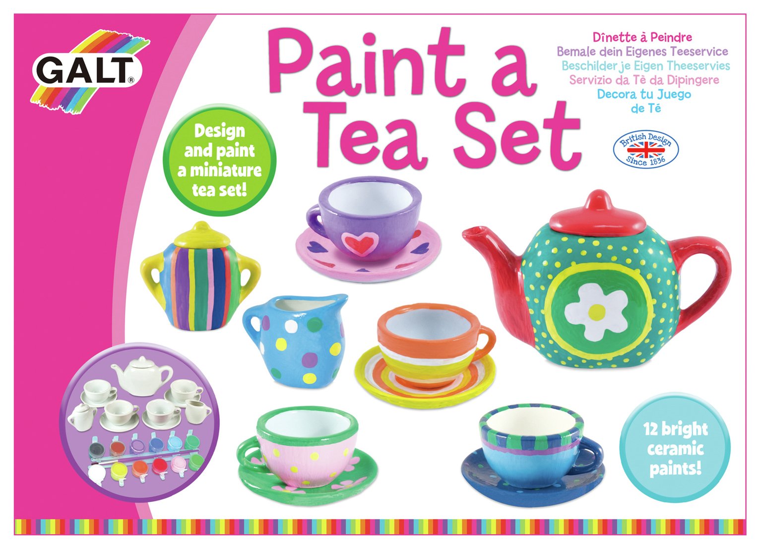 Galt Paint A Tea Set Craft Kit
