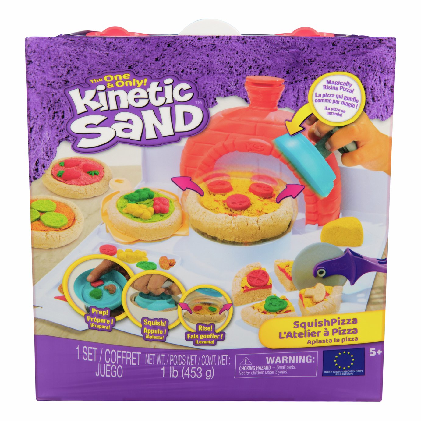 Kinetic Sand Squishpizza Playset