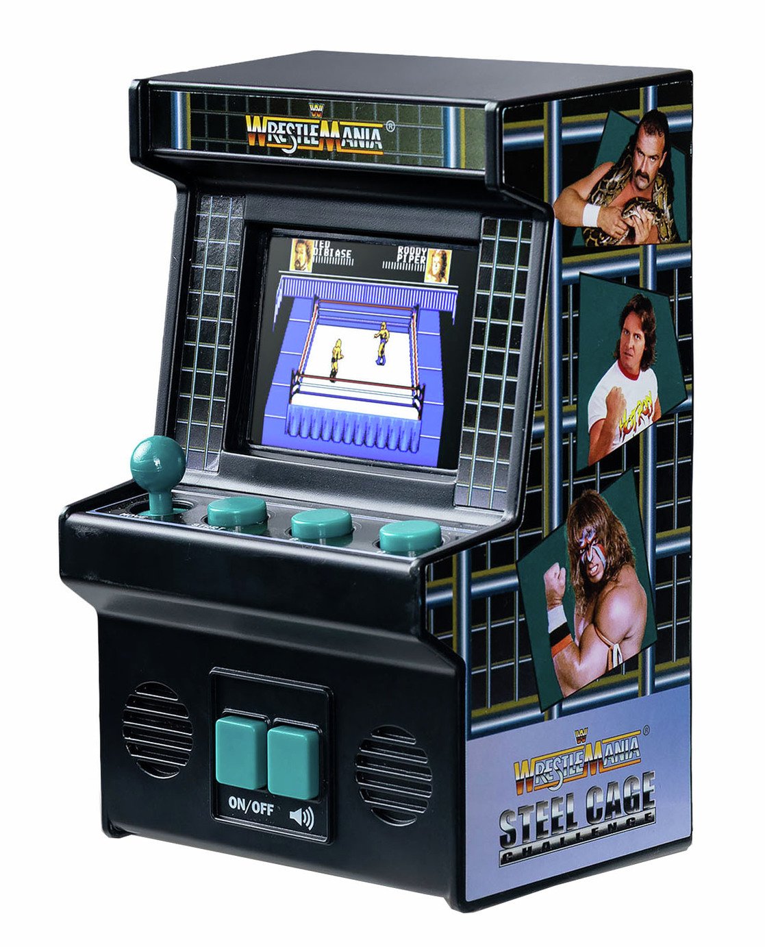 Basic Fun Mini Classic WWE Handheld Arcade Game
