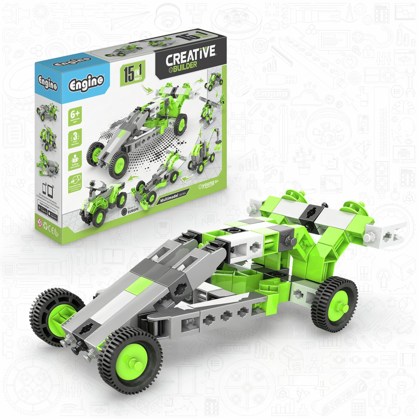 Engino Creative Builder 15 Model Multimodel Set