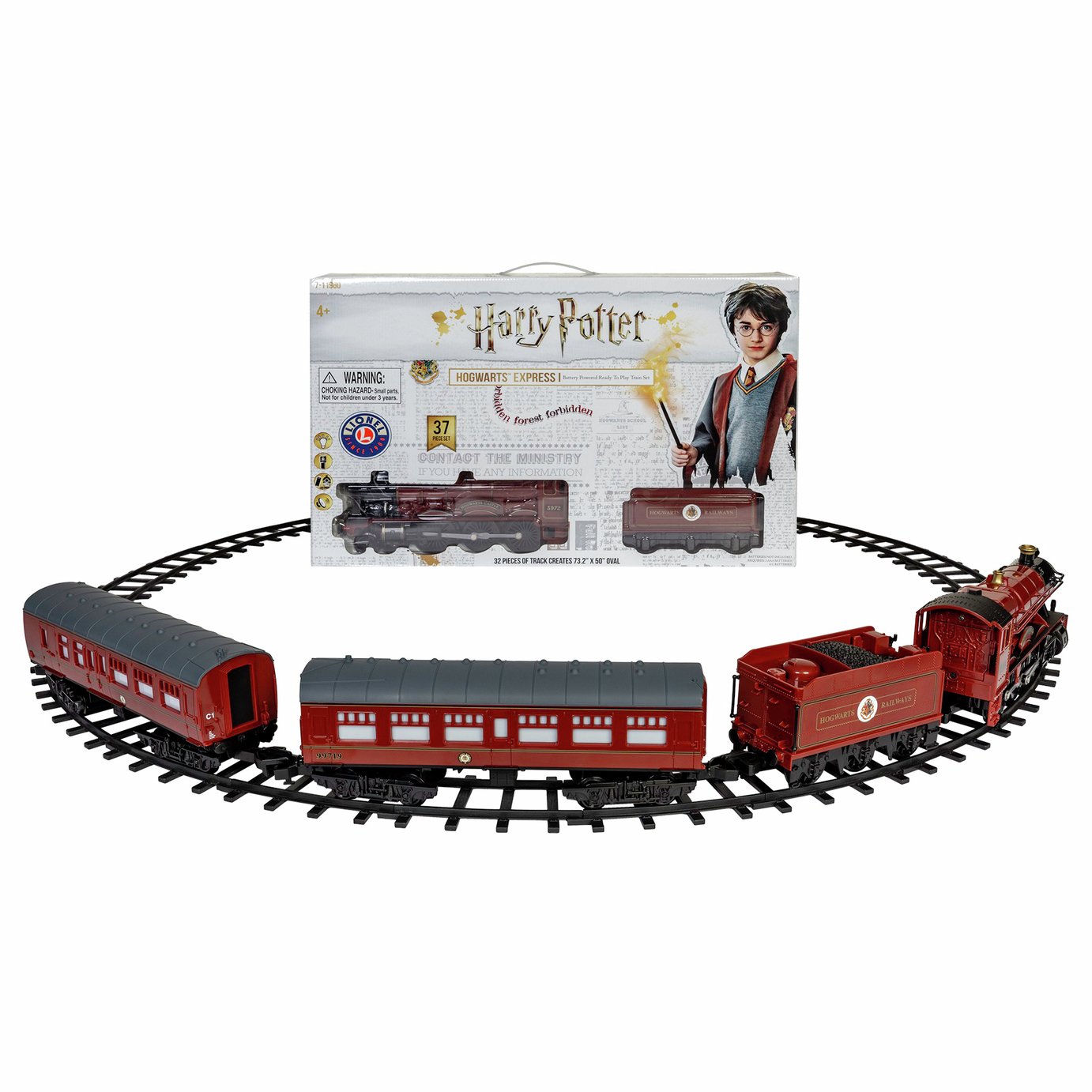 Lionel Hogwarts Remote Controlled Train Set - 37 Pieces