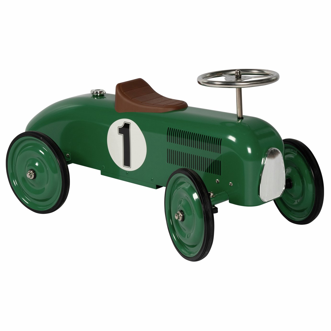 Goki Ride On Metal Car - Green