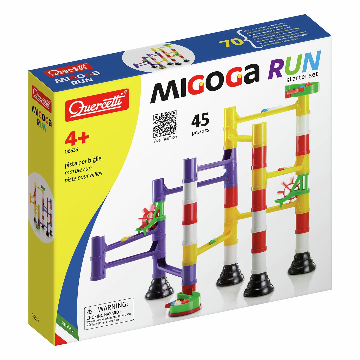 Quercetti Migoga Marble Runs Starter Set