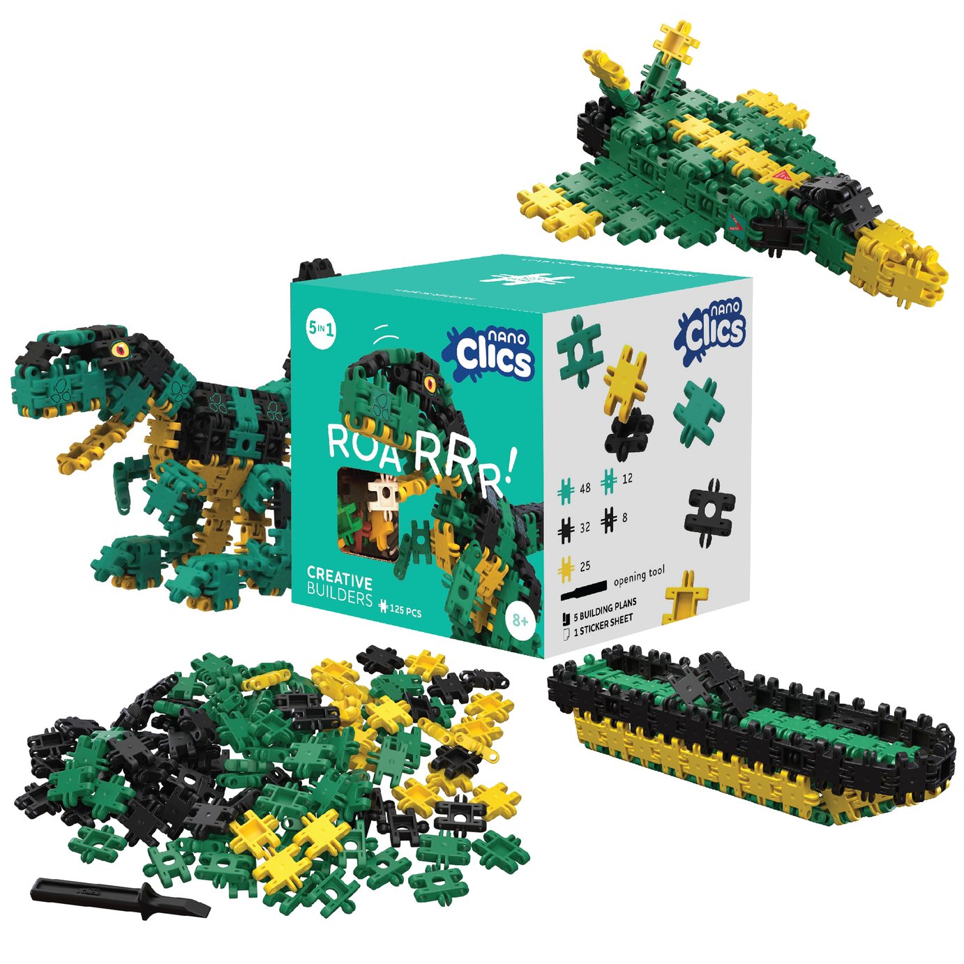 Nano Clics Creative Builder 125 Pieces