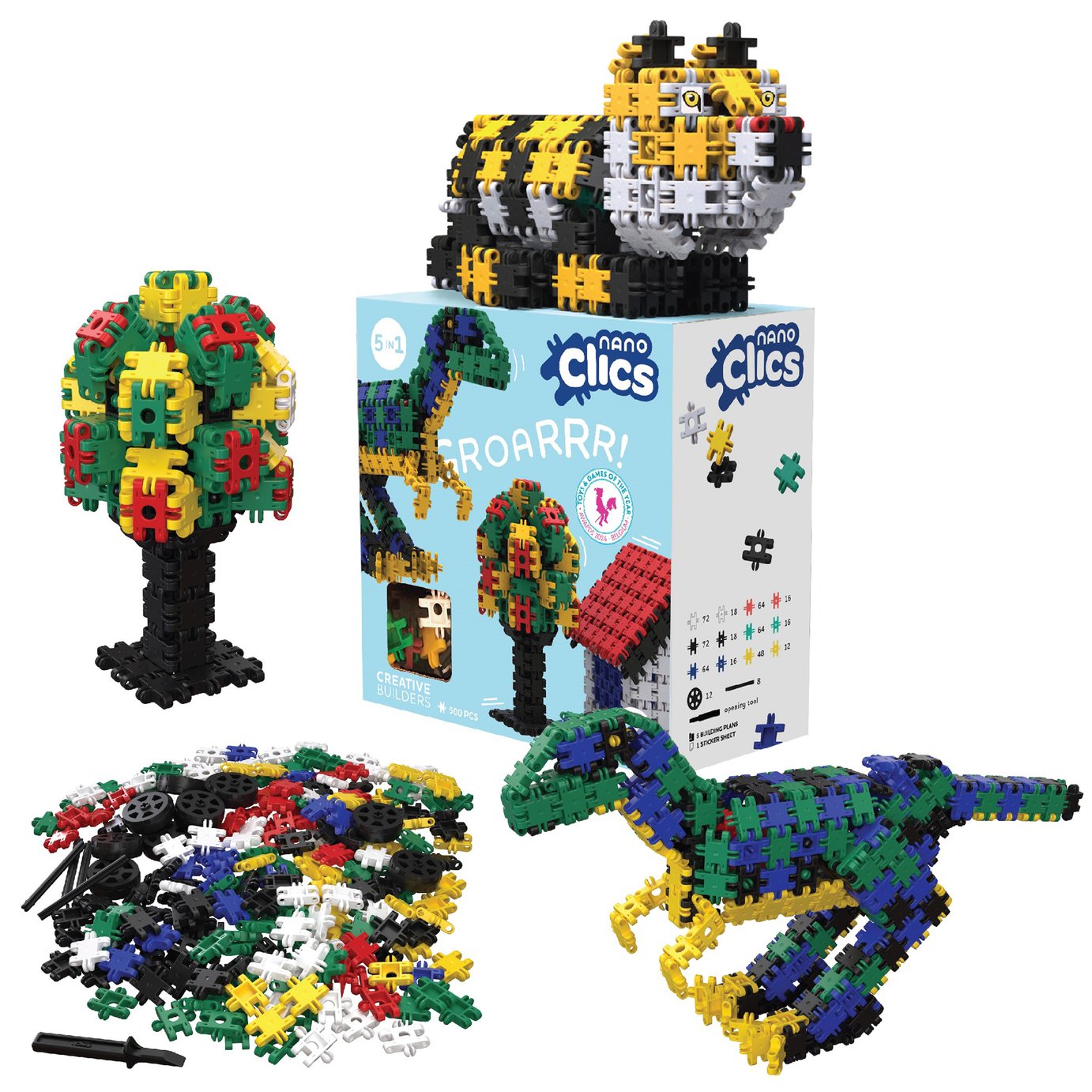 Nano Clics Creative Builder 500 Pieces