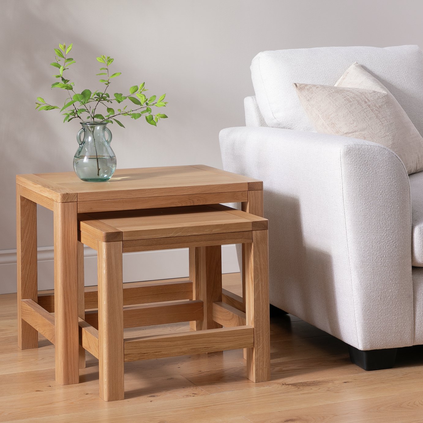 Habitat Finchley Nesting Table - Natural