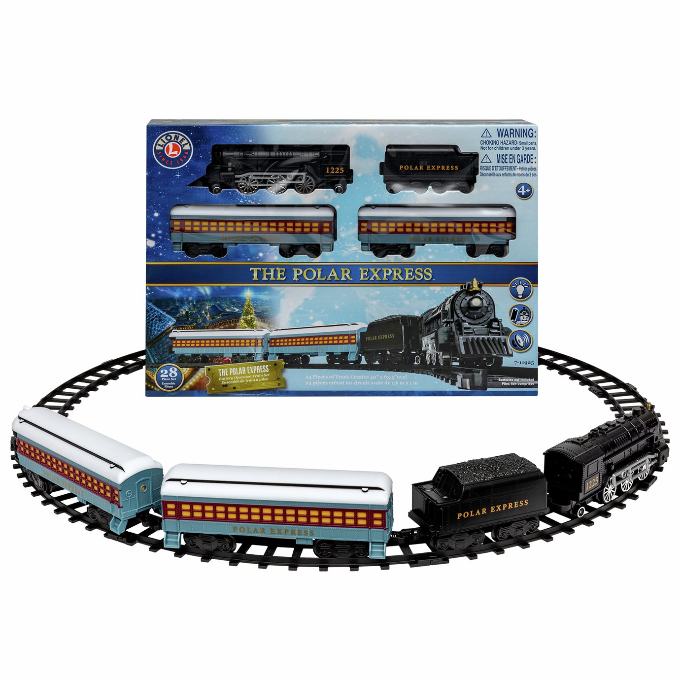Lionel The Polar Express Train Set - 28 Pieces