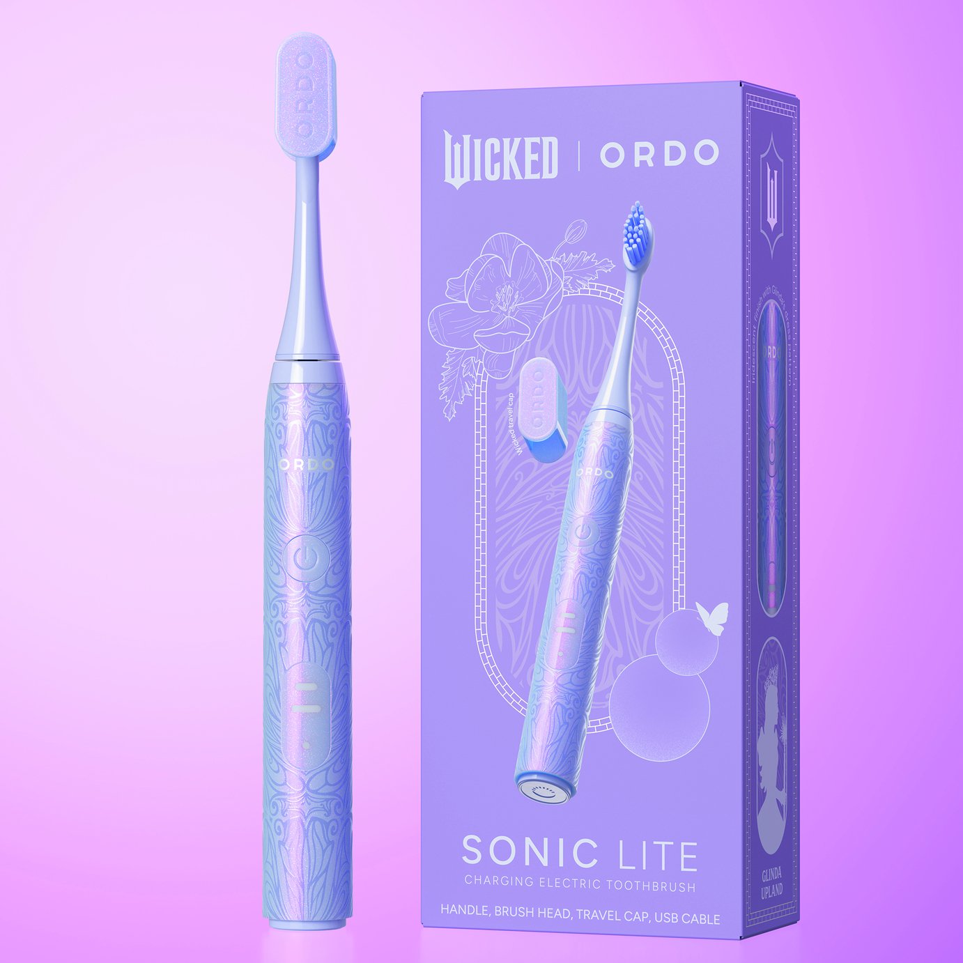 Ordo Sonic Lite Electric Toothbrush - Wicked - Glinda
