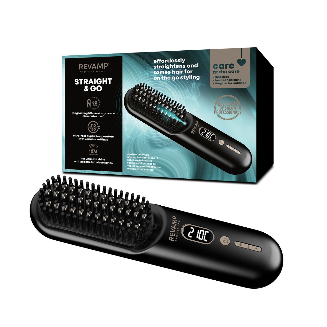 Revamp Straight and Go Ionic Cordless Hot Brush
