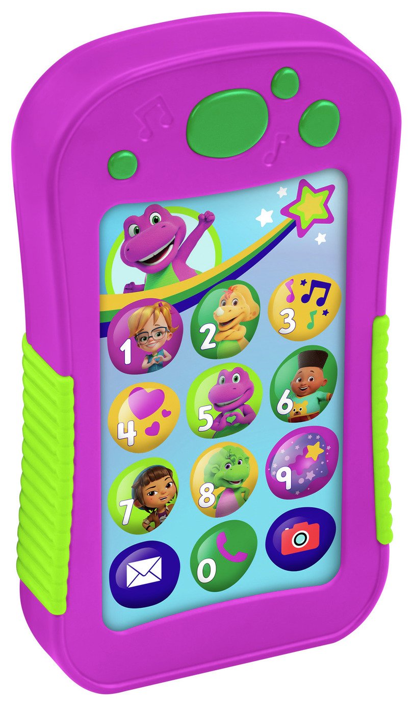Barney's World Hey Barney Phone Musical Toddler Toy