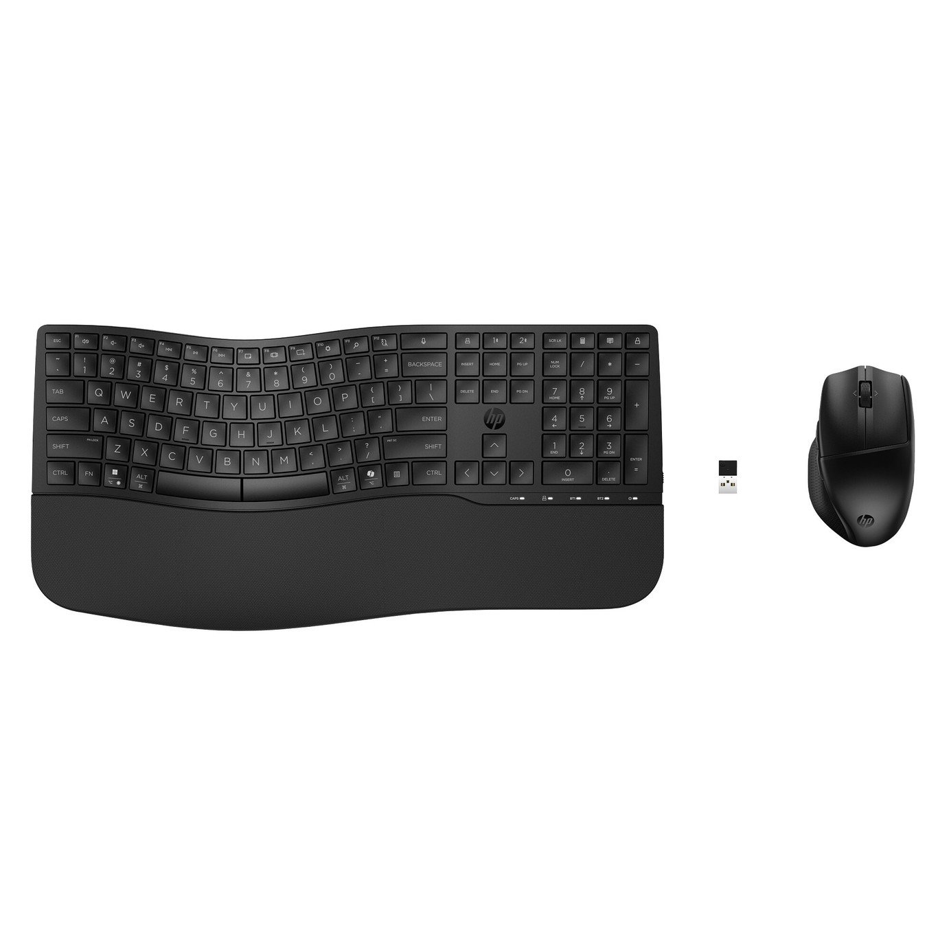 HP 680 Comfort Dual-Mode Wireless Mouse and Keyboard