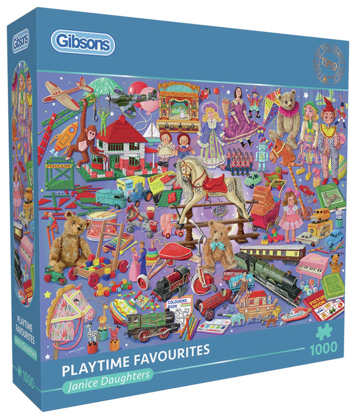 Gibsons Playtime Favourites 1000 Piece Jigsaw Puzzle