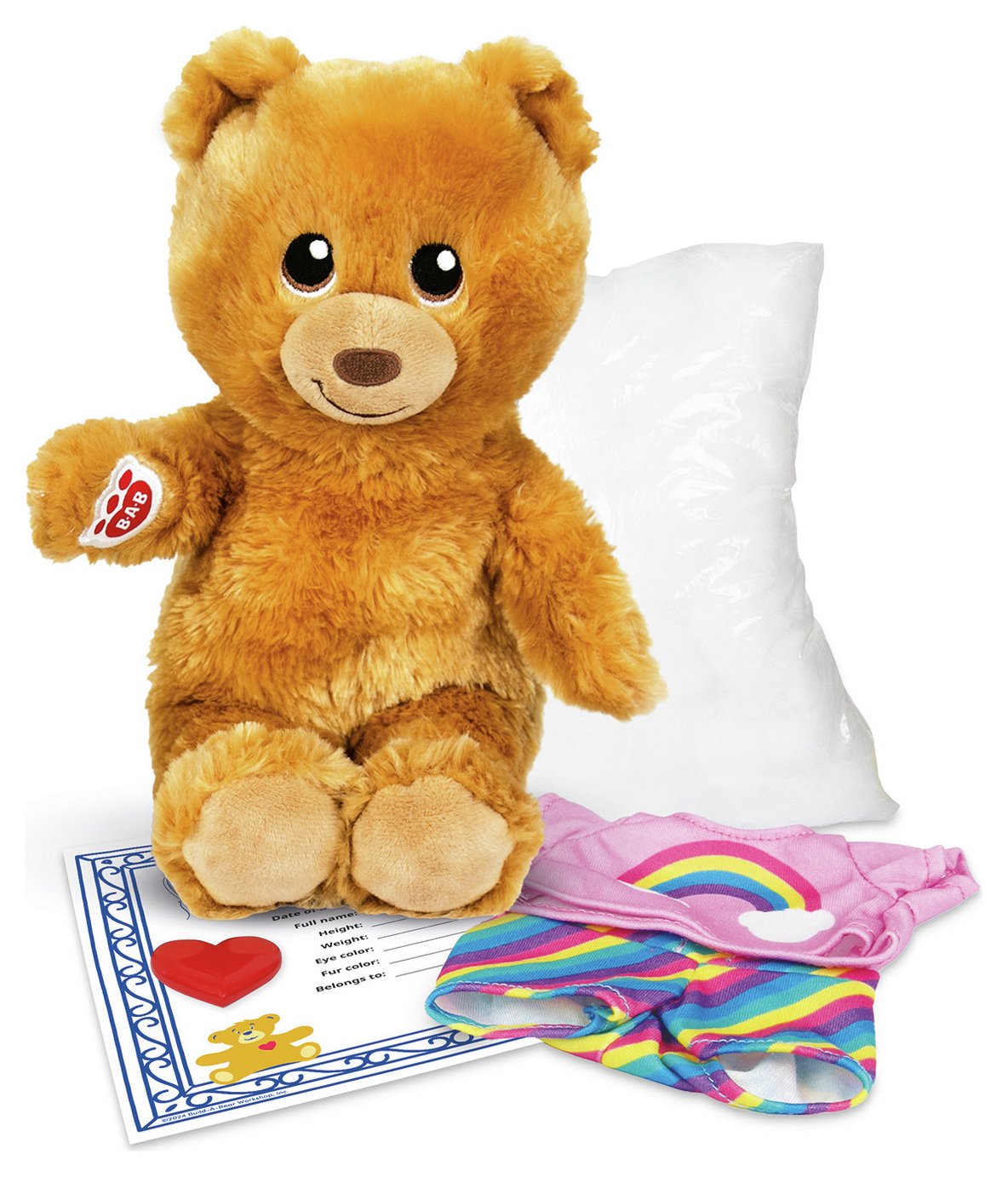 Build A Bear Toy And Outfit Pack