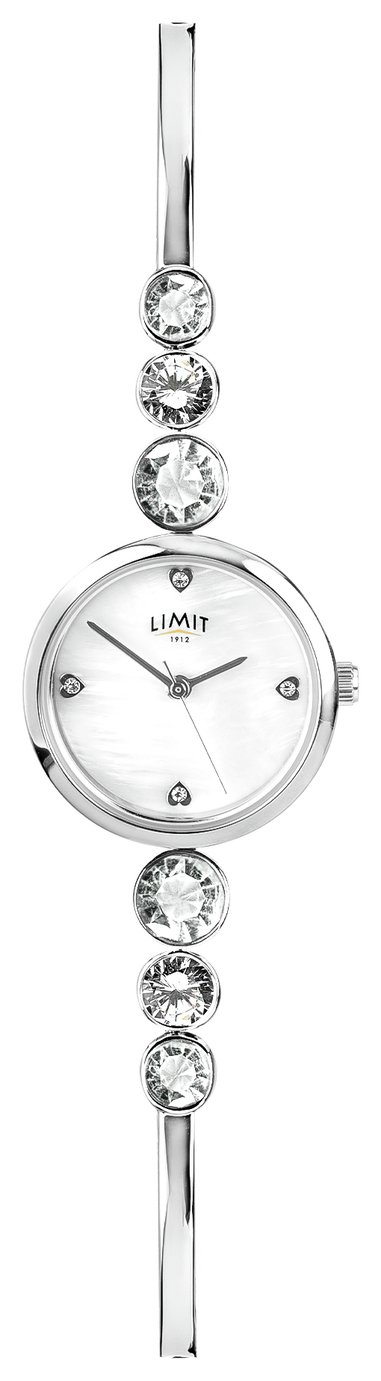 Limit Ladies White Dial Alloy Bracelet Watch