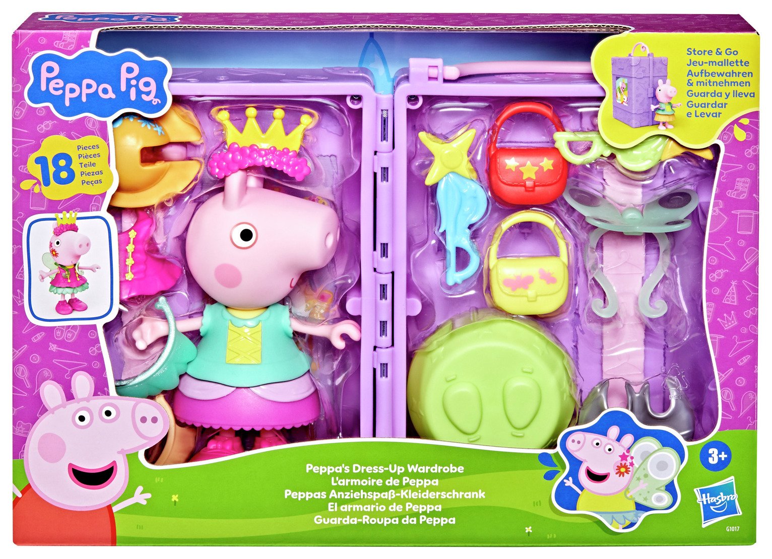 Peppa Pig Peppa's Dress Up Wardrobe 