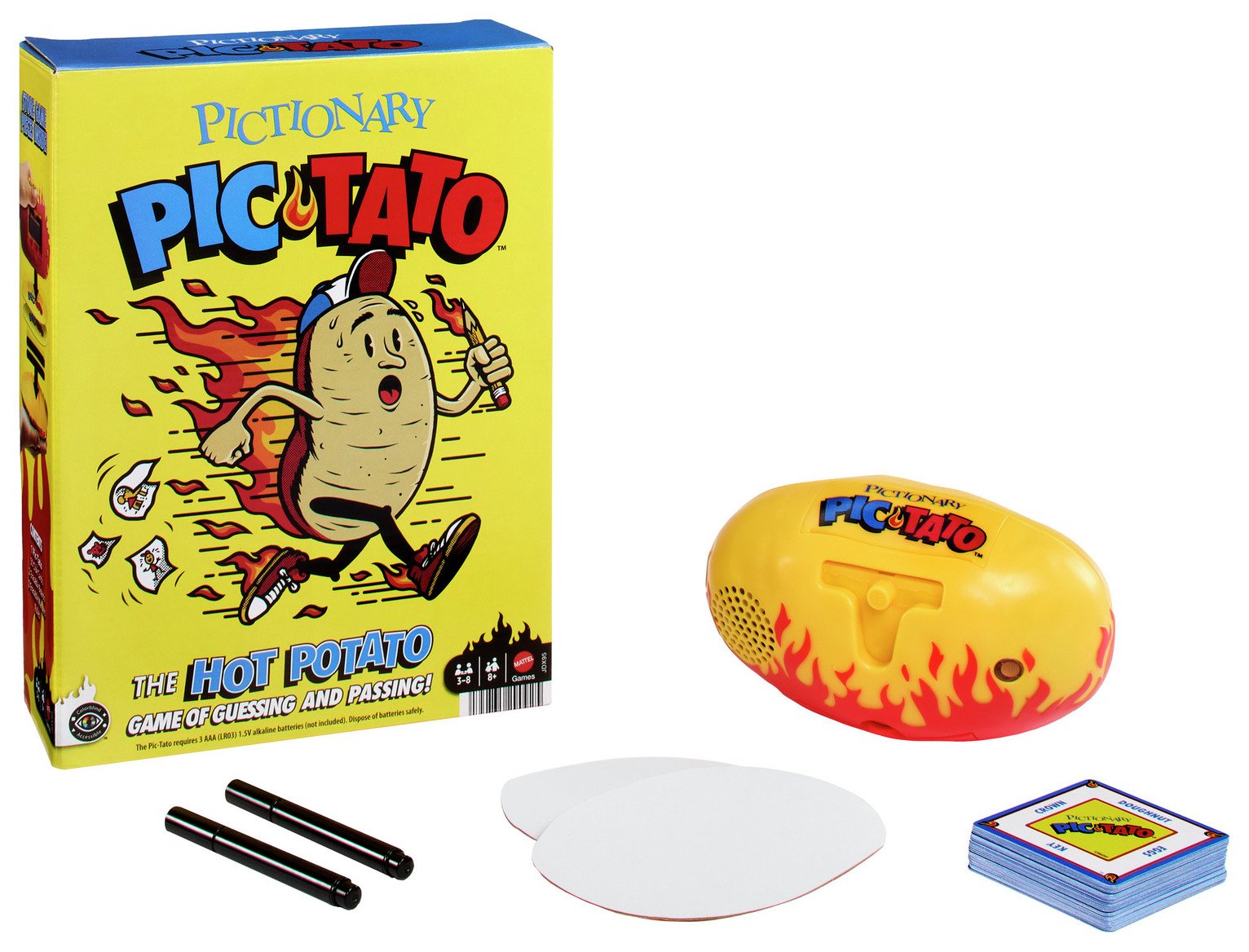 Pictionary Pic-Tato Hot Potato Game, Talks and Plays Music