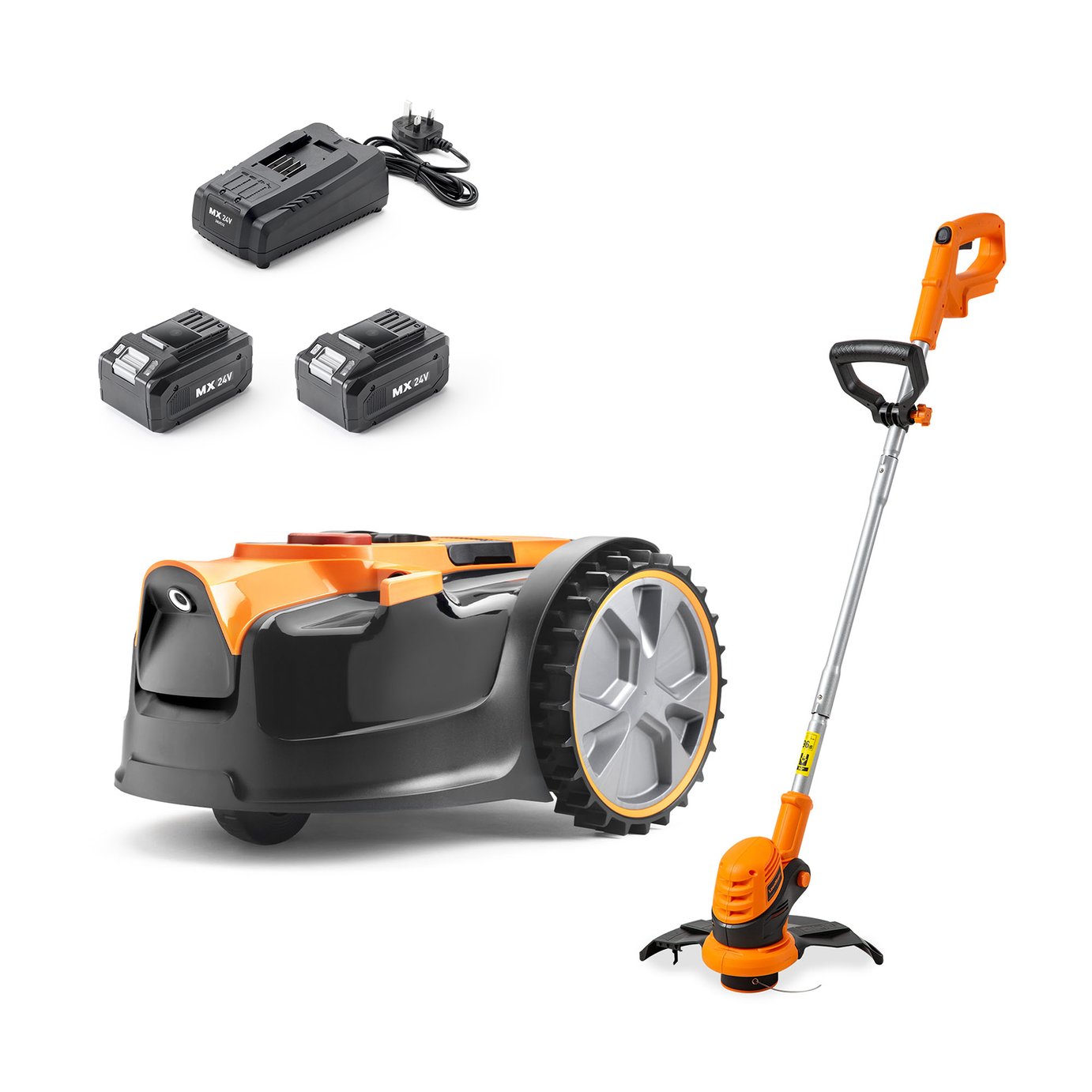 LawnMaster OcuMow 16 Robotic Mower with Trimmer