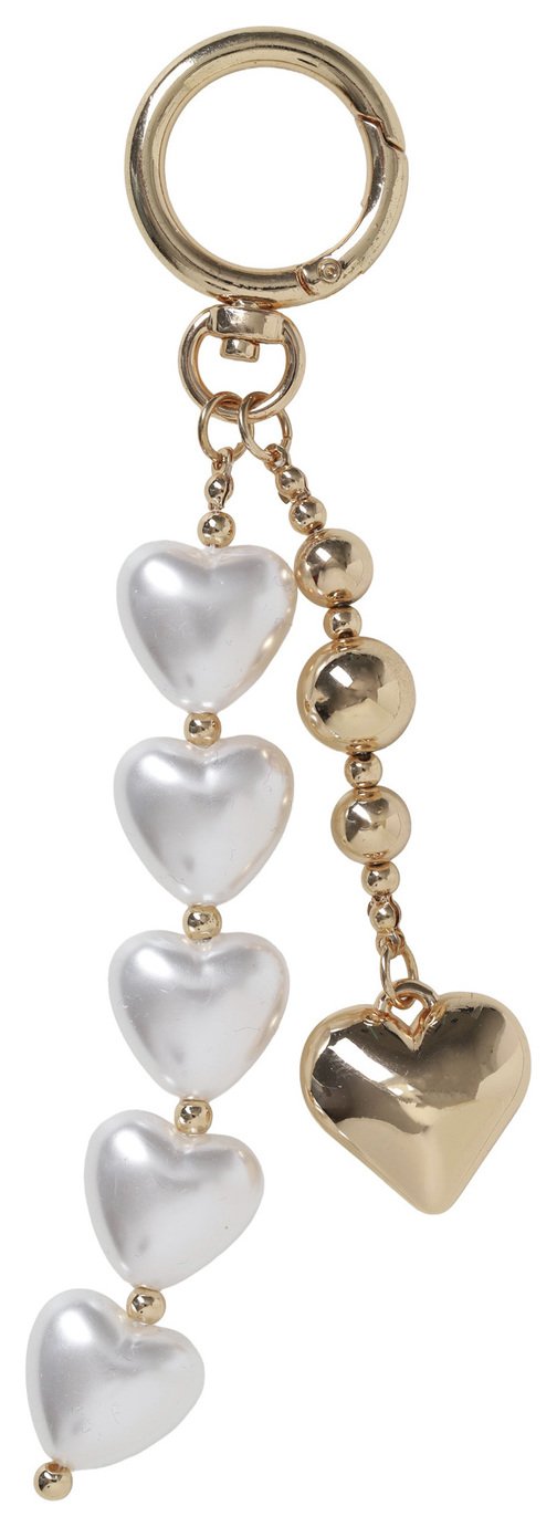 Liars & Lovers Heart Pearl Bag Charm