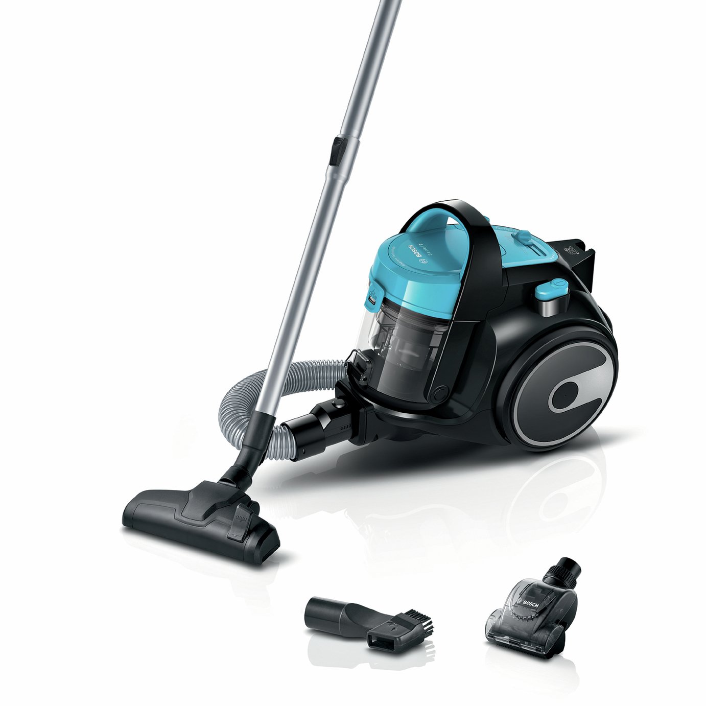 Bosch Series 2 Bagless Cylinder Vacuum Cleaner BGS05BU2GB
