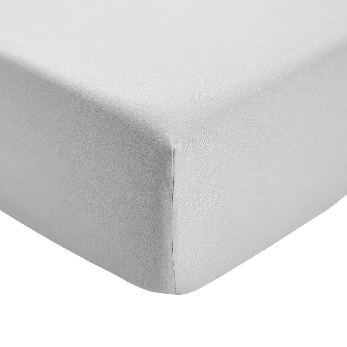 Argos Home Essentials Soft Touch Fitted Sheet - Small double