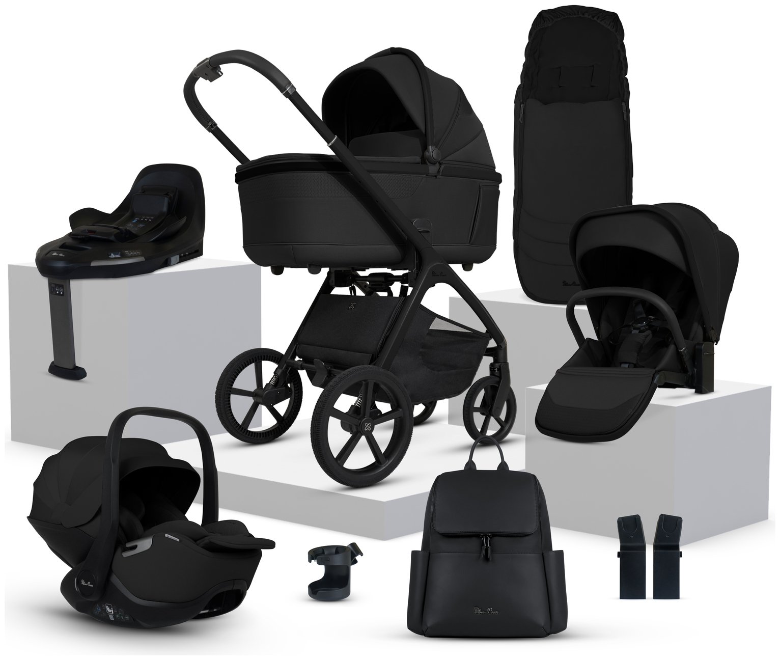 Silver Cross Cove Travel System - Black