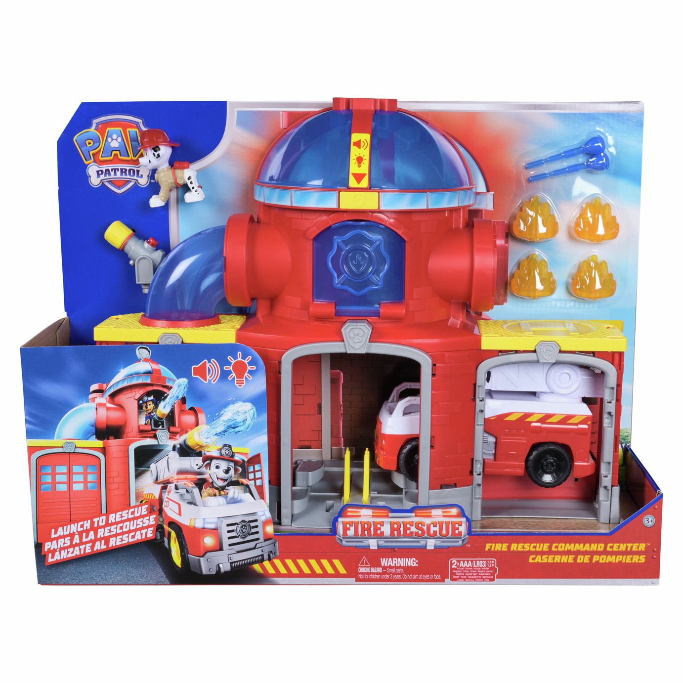 PAW Patrol Fire Rescue Fire Station Playset