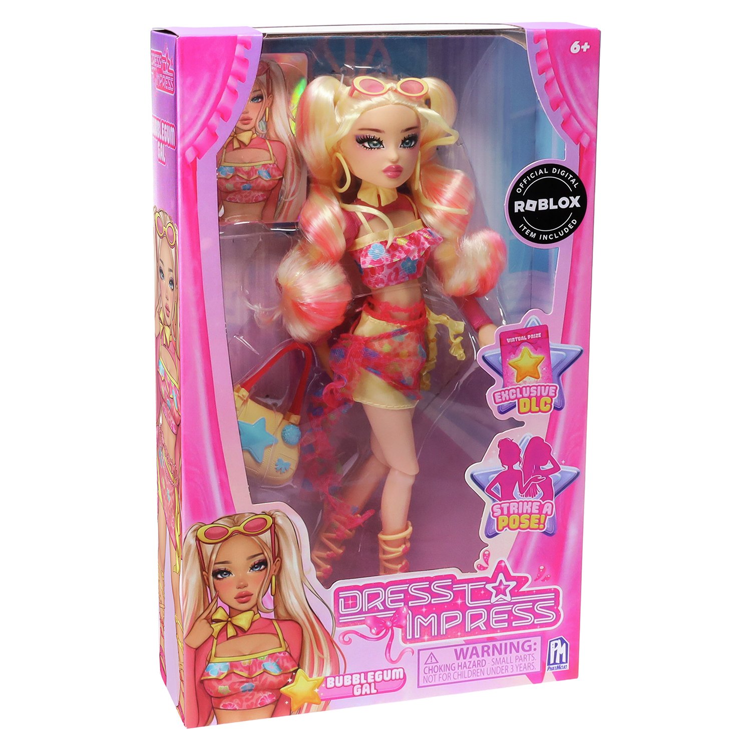 Dress to Impress 29cm Bubblegum Gal Fashion Doll