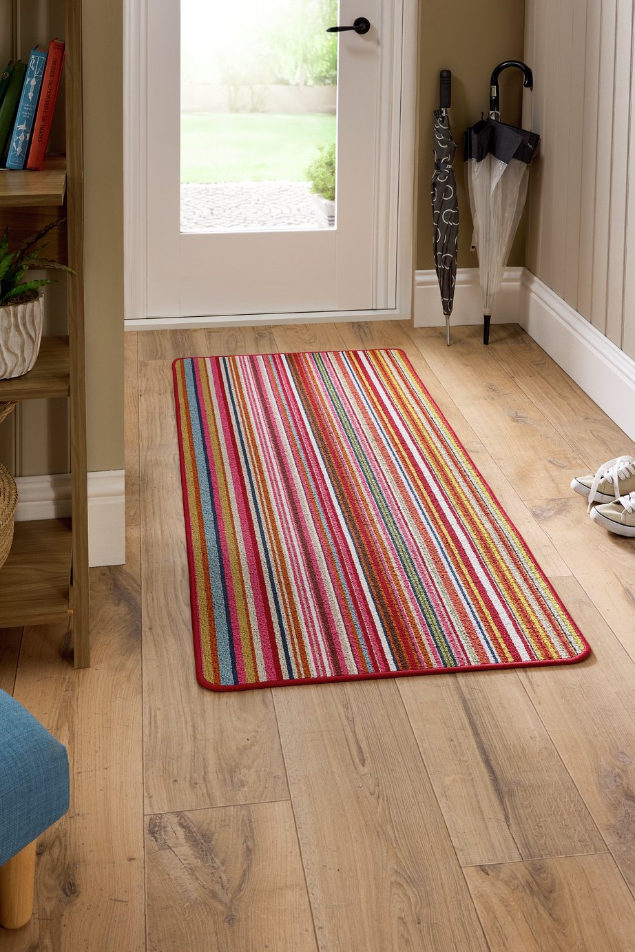 My Mat Candy Multi Bright Stripe Runner - 67x150cm
