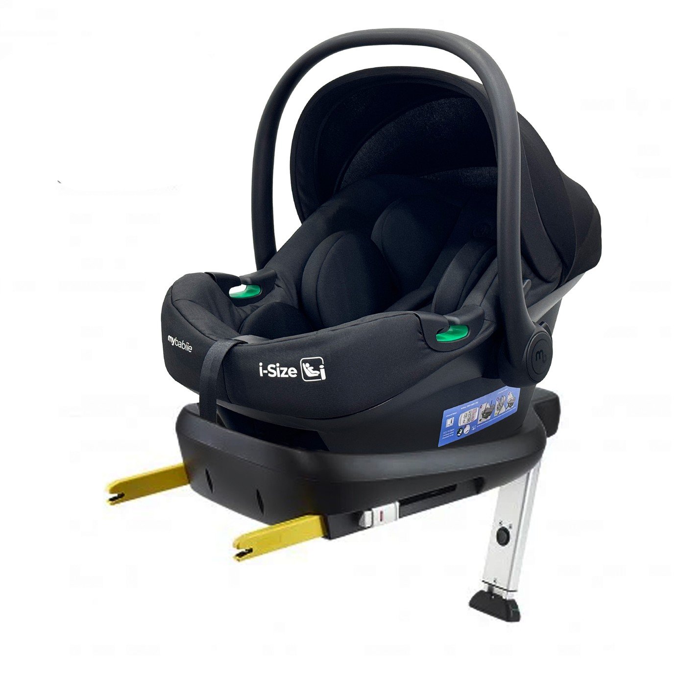 My Babiie MBCS02 i-Size R129 Car Seat And Base - Black