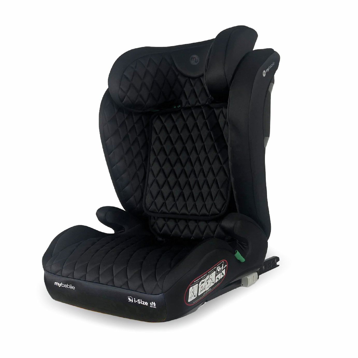 My Babiie MBCS23 High-Back Booster ISOFIX Car Seat - Black