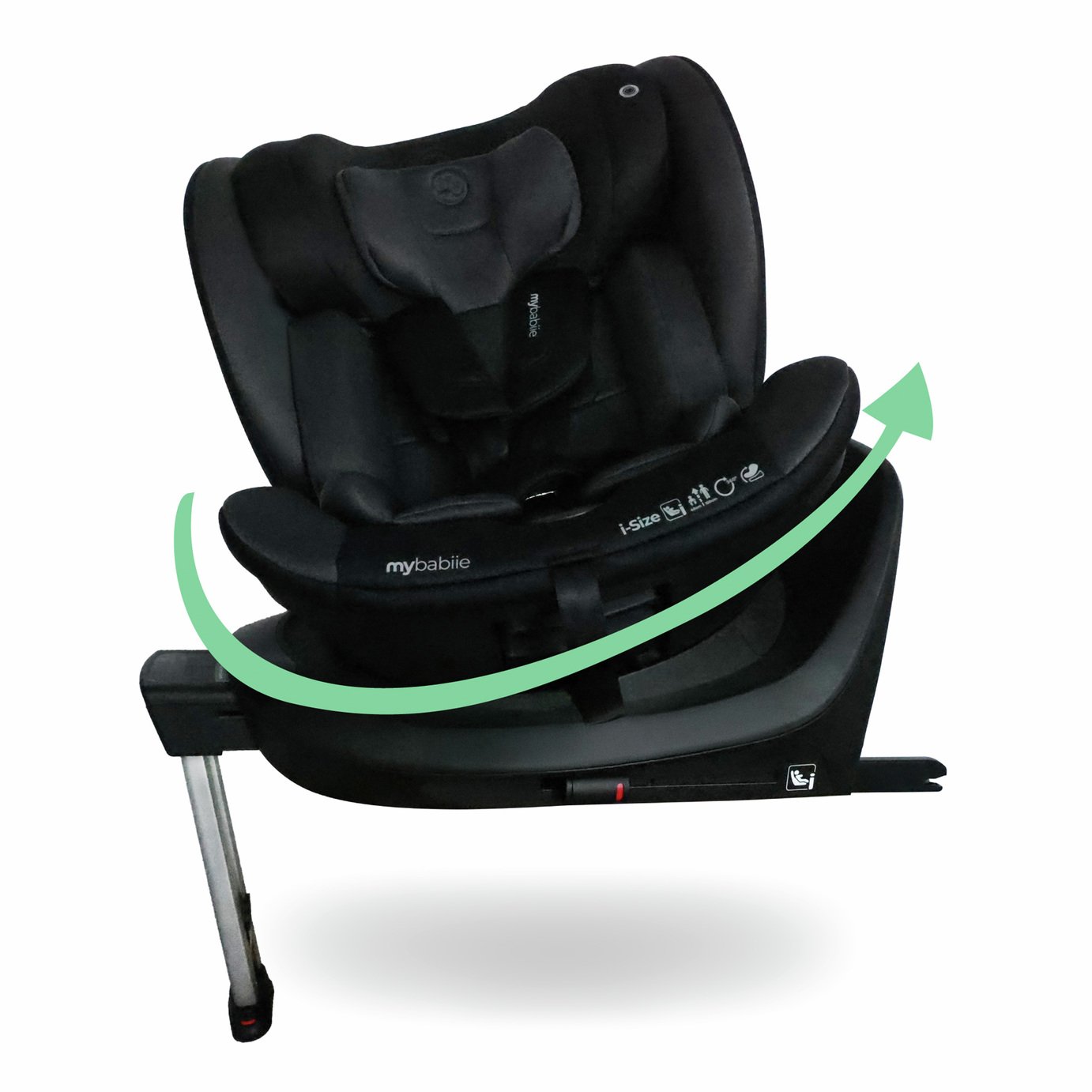 My Babiie MBCS400 i-Size Spin Car Seat - Black