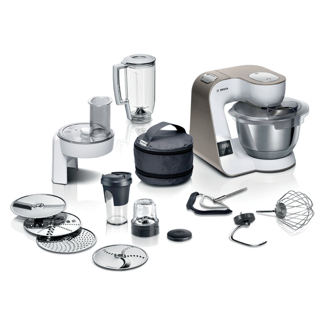 Bosch MUM5XW49GB 8-in-1 Stand Mixer Scale & Coffee Grinder