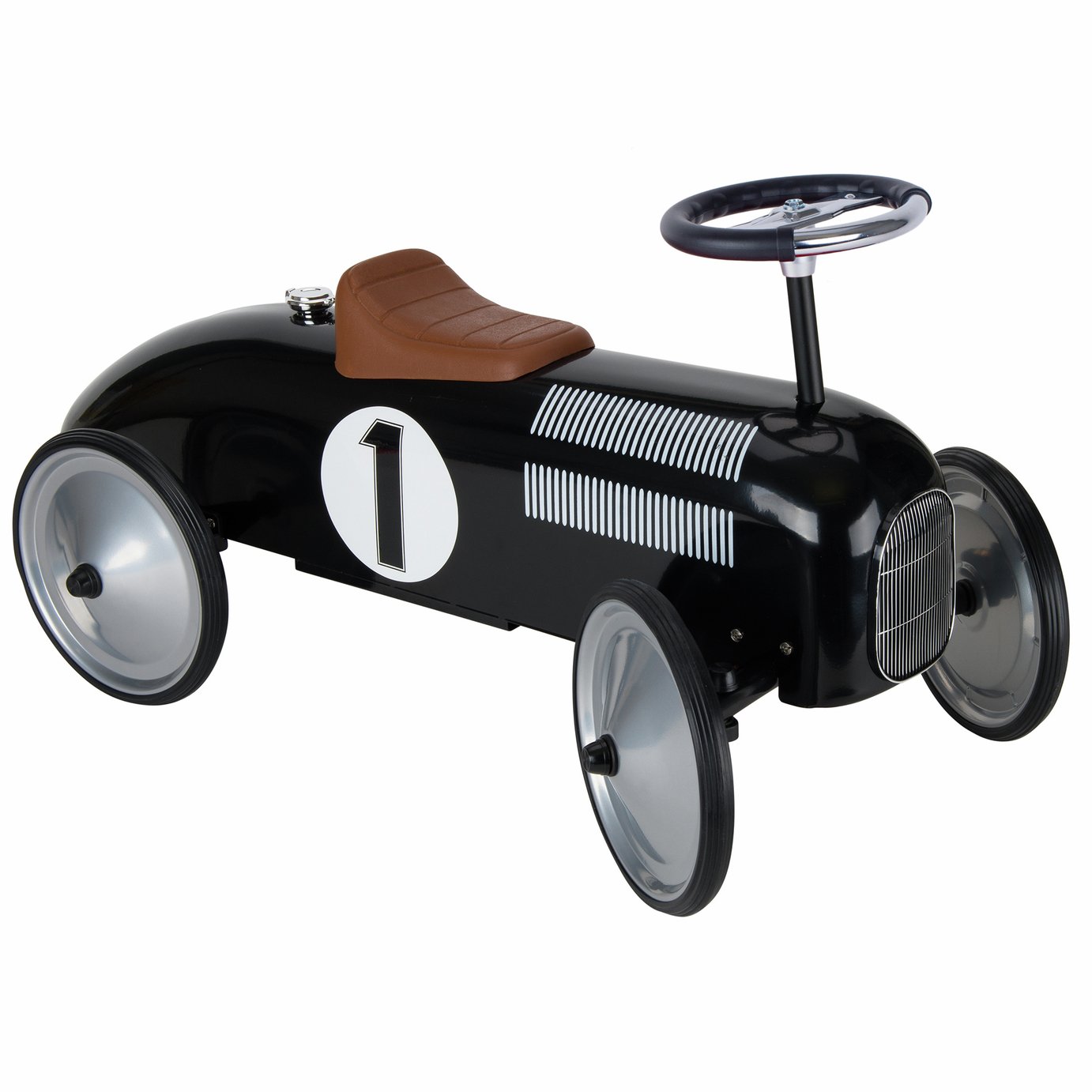 Goki Ride On Metal Car - Black