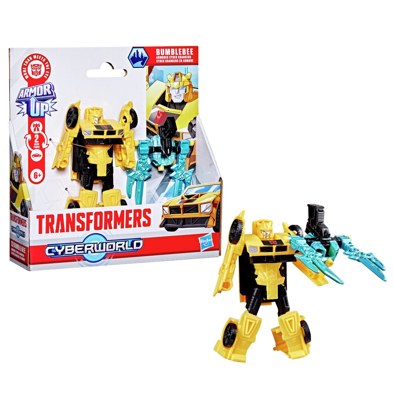 Transformers Cyberworld armor Bumblebee Action Figure